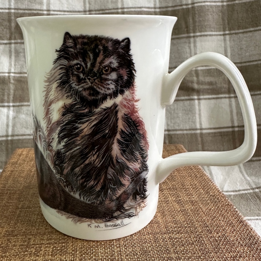 Vintage  Roy Kirkham “Cats Galore” Fine Bone China Mug